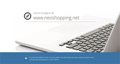 Desktop Screenshot of neoshopping.net